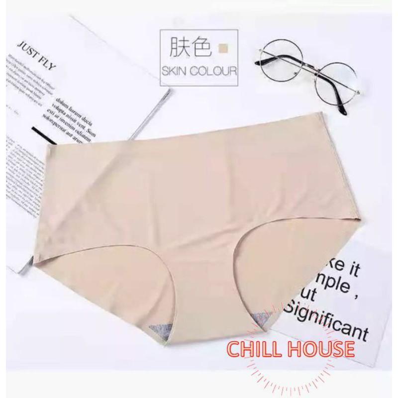 Quần Lót Đúc Su Không Đường May ĐEN,DA ,TRẮNG(có size) - CHILLHOUSE