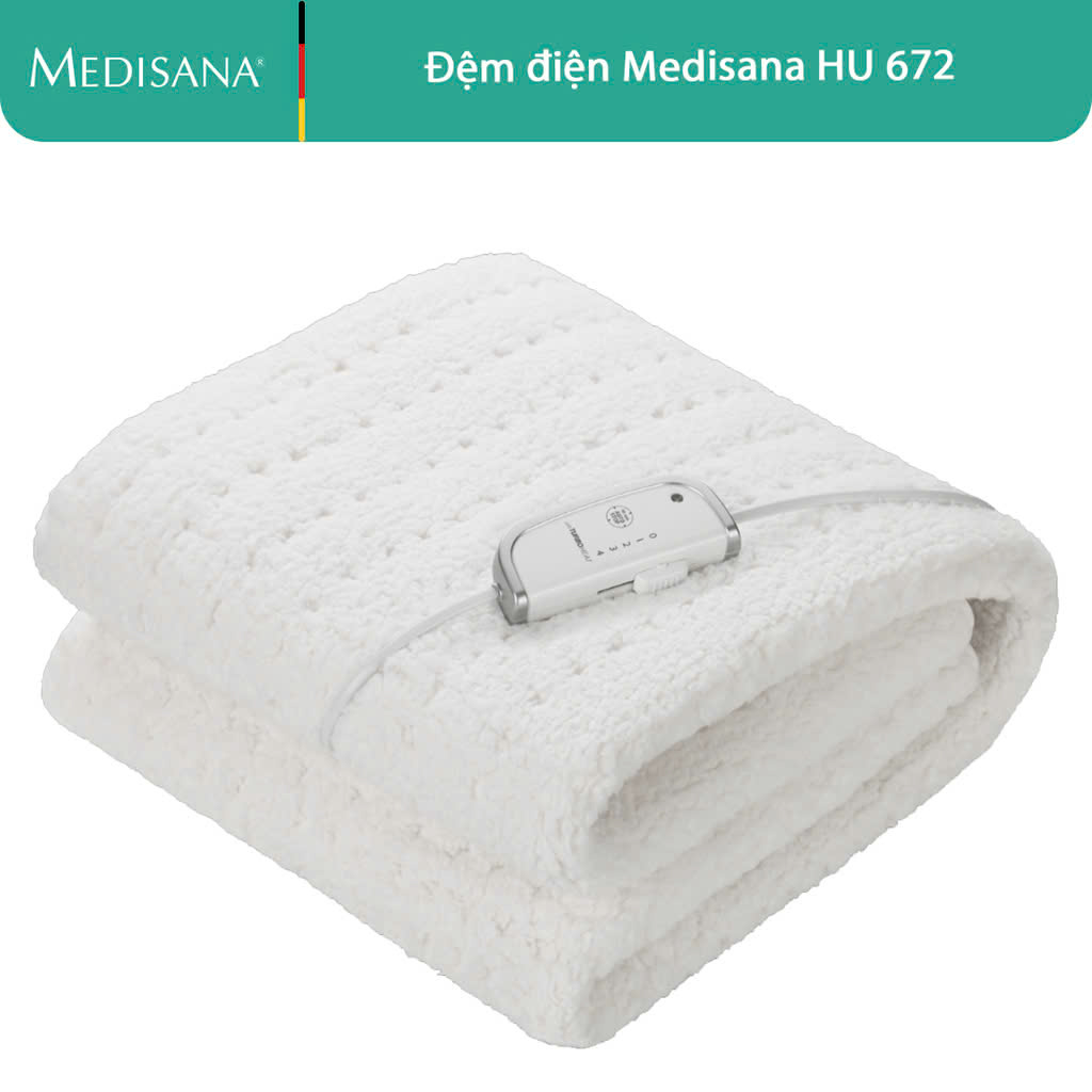 Đệm điện Medisana HU 672 Hàng chính hãng