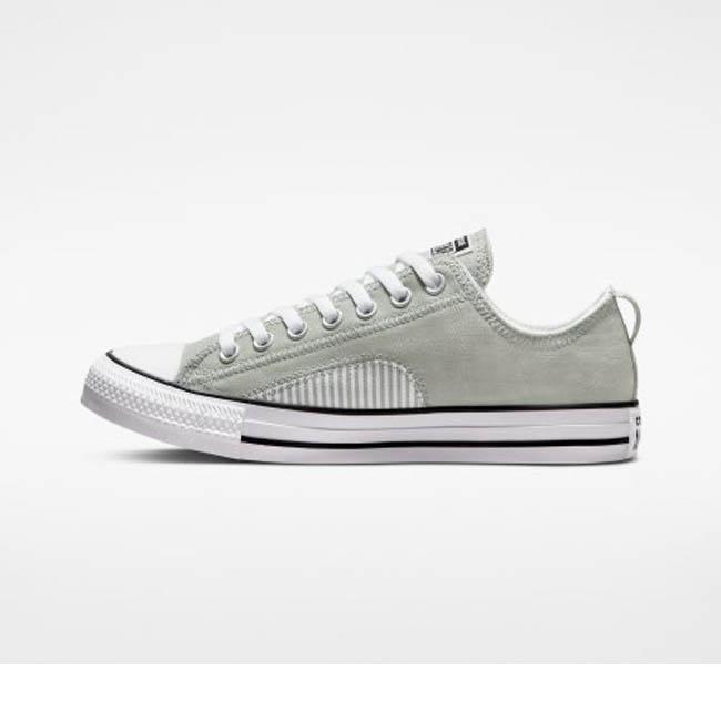 Giày Converse CHUCK TAYLOR ALL STAR STRIPE OX SLATE GREY - A00481C