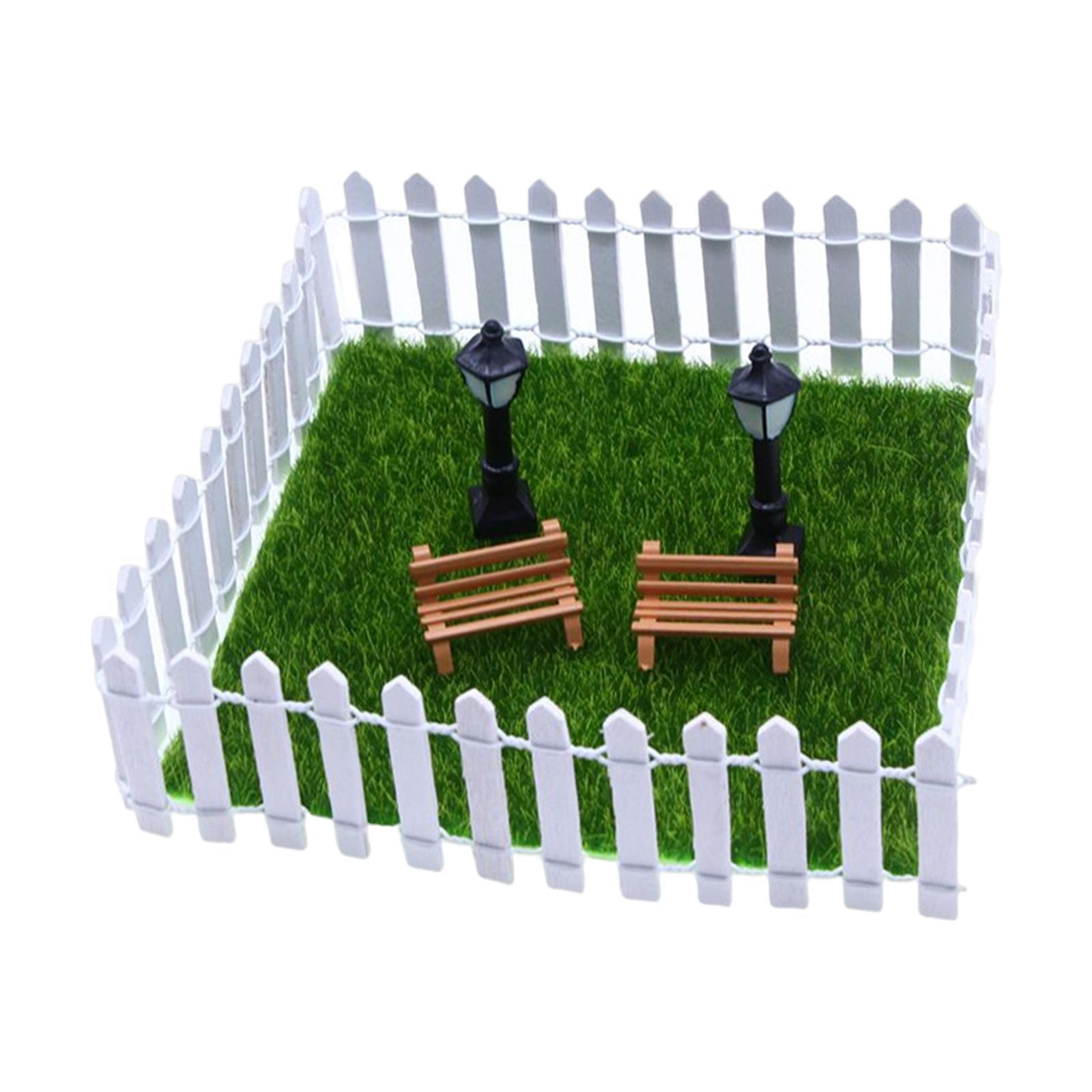 9 Pieces Lawn Furniture Doll House Display Ornament Handcraft Decor Supplies