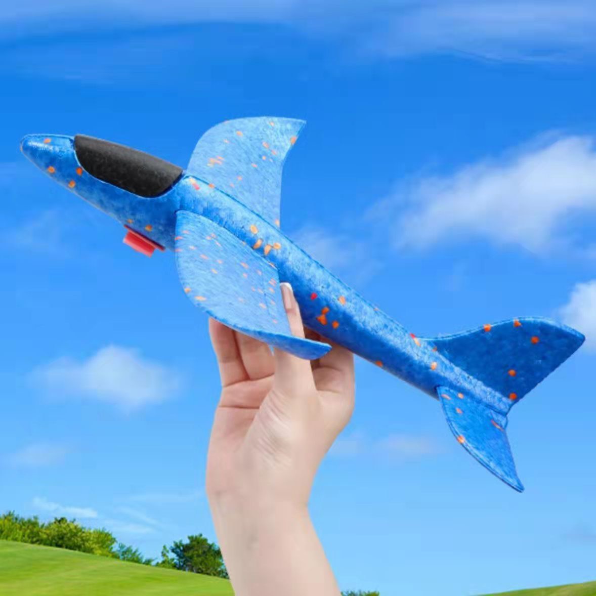 Đồ chơi máy bay kèm hít xốp, đồ chơi vui cho bé nhựa abs loại 1 - Quà tặng hấp dẫn cho bé