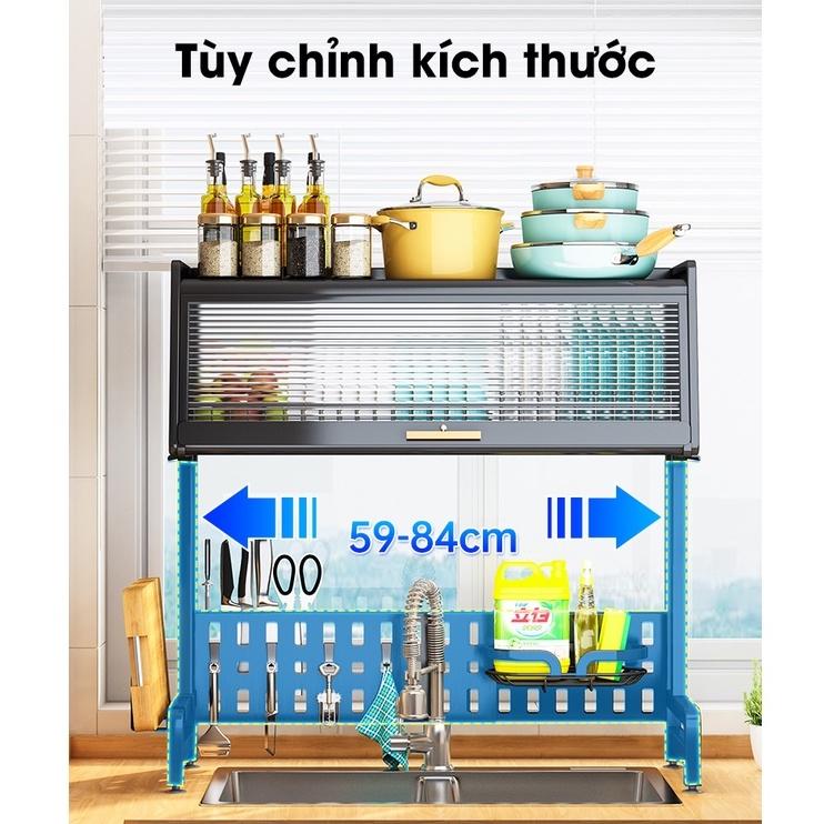 Kệ Để Chén Đĩa Đa Năng Winci A11, Chân Kệ Điều Chỉnh Linh Hoạt, Sơn Tĩnh Điện Cao Cấp, Hàng chính hãng