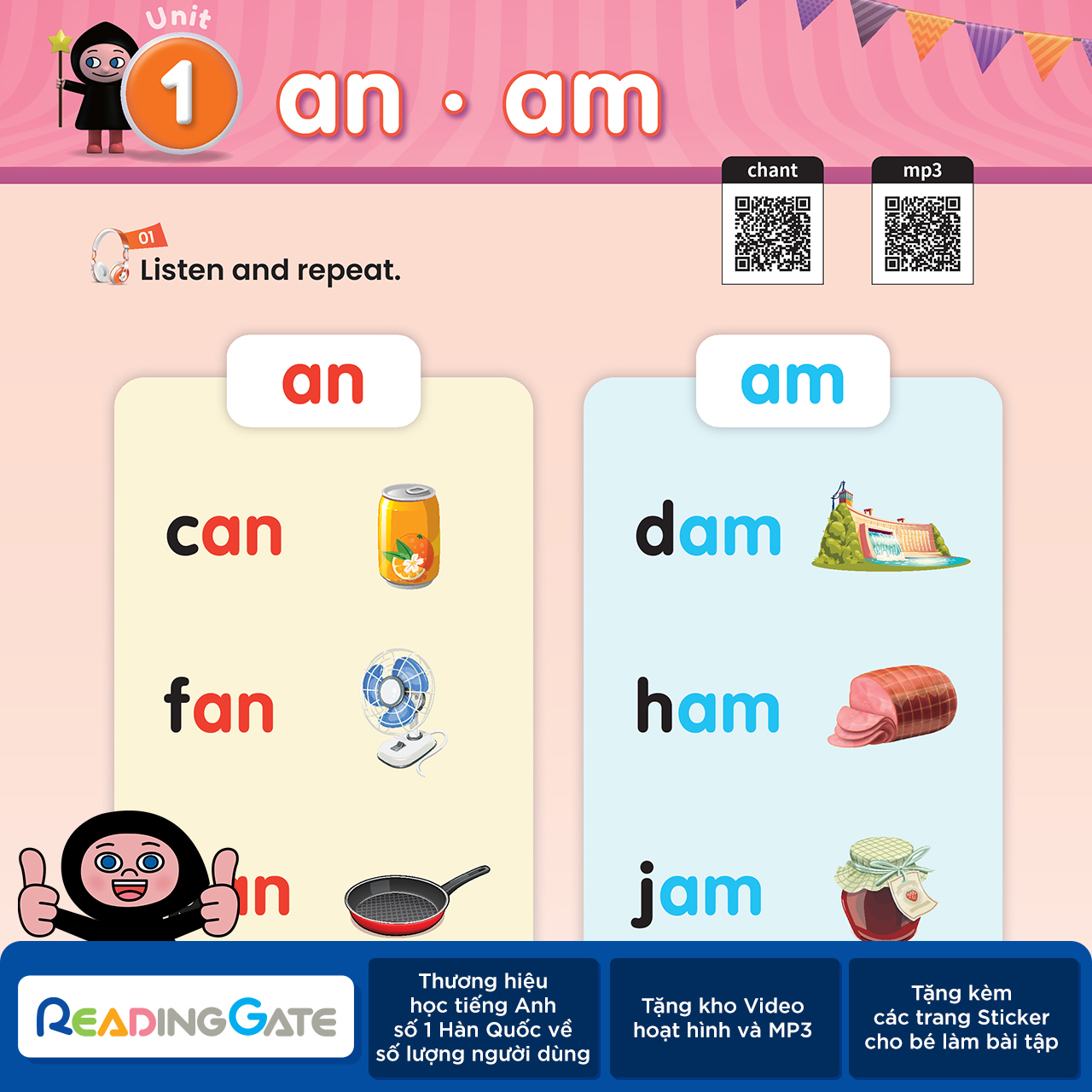 Sách DODO ABC PHONICS 5 READING GATE Cho Bé Từ 5 Đến 8 Học Ngữ Âm, Đánh Vần Tiếng Anh 