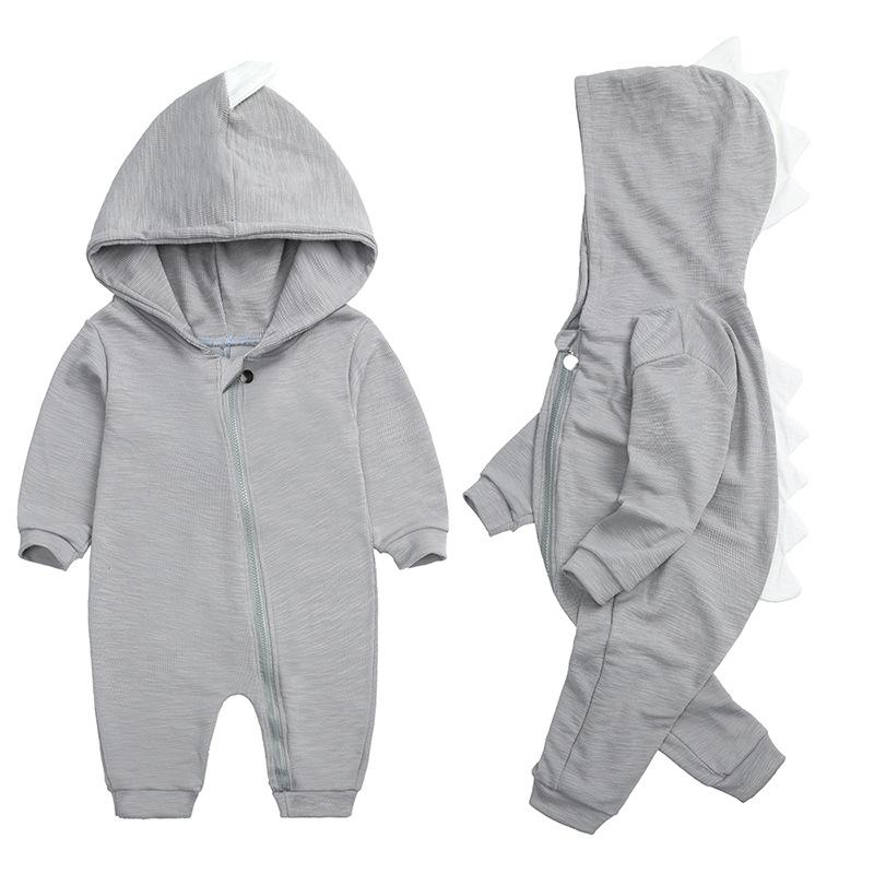 Của Bé 1 Dây Kéo Hoa Tán Phù Hợp Với Mùa Thu Mùa Xuân Áo Liền Quần Cho Bé Rompers Cho Bé Bé Trai Bé Gái Jumpsuit Trang Phục Sơ Sinh quần Áo
