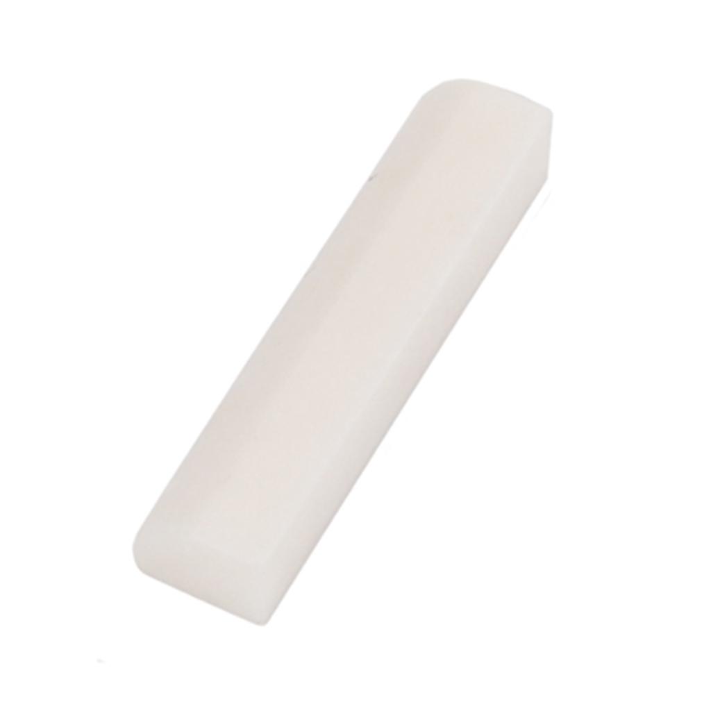 Mandolin Nut,Bridge Saddle Nut,Acoustic  Mandolin Replacement Parts,1.10x0.28x0.20inch