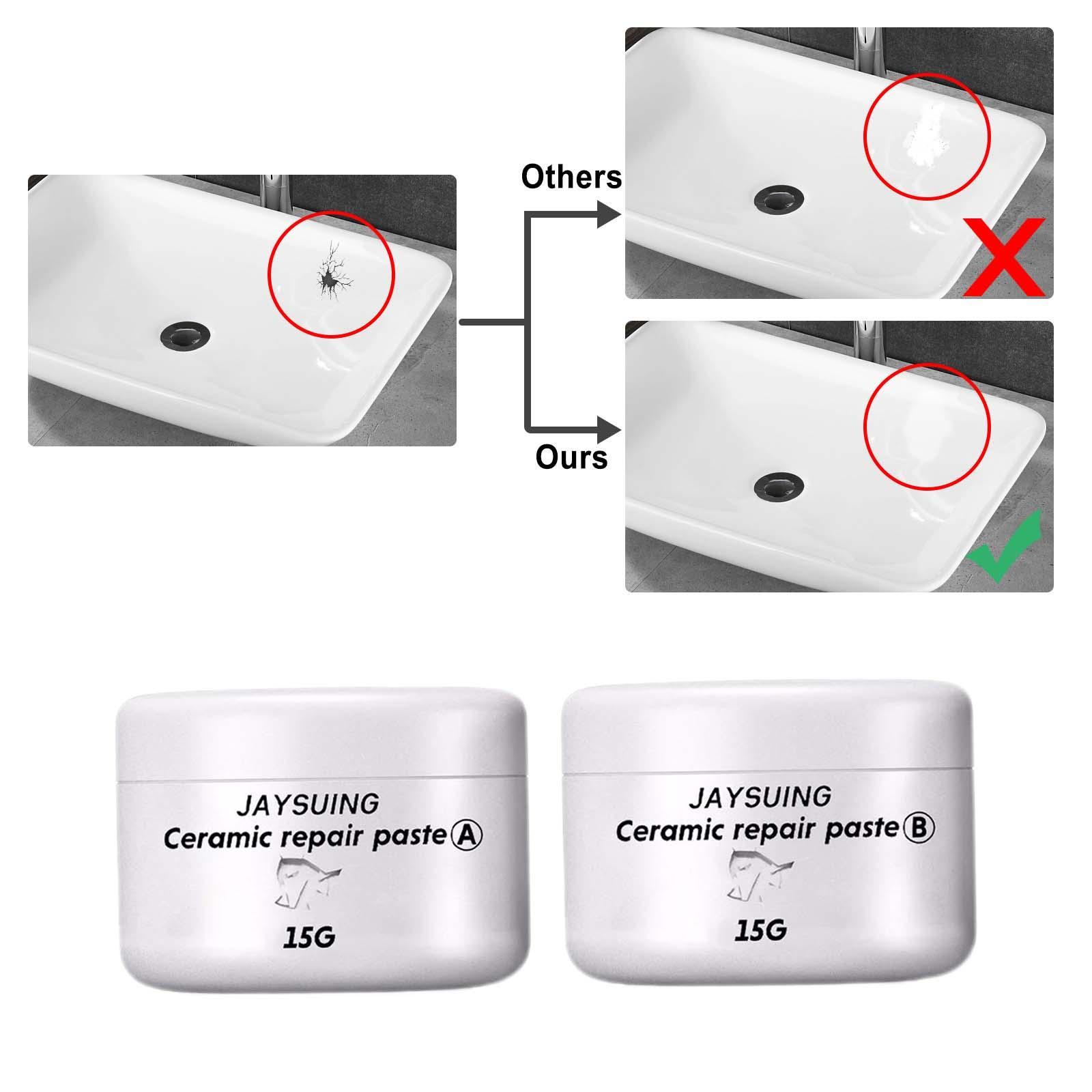 2Pcs Ceramic Repair Paste Tiles Repair Repairing Tool Tile Repair Agent