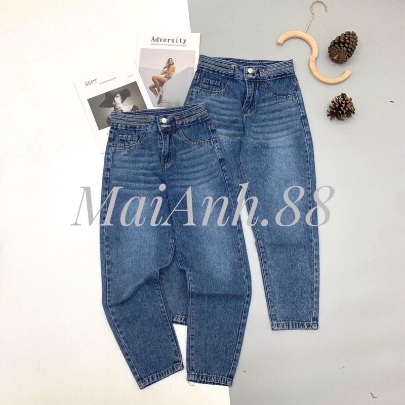 Quần baggy - quần jean baggy nữ cạp cao MaiAnh.88 phong cách Street style