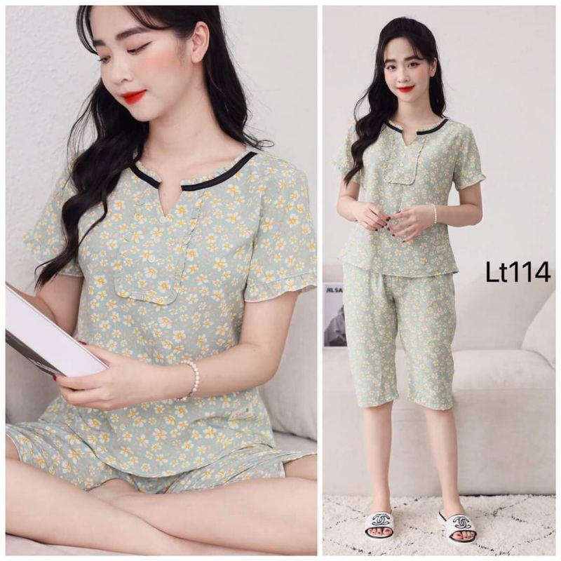 Quần áo mặc nhà viền cổ đẹp rẻ