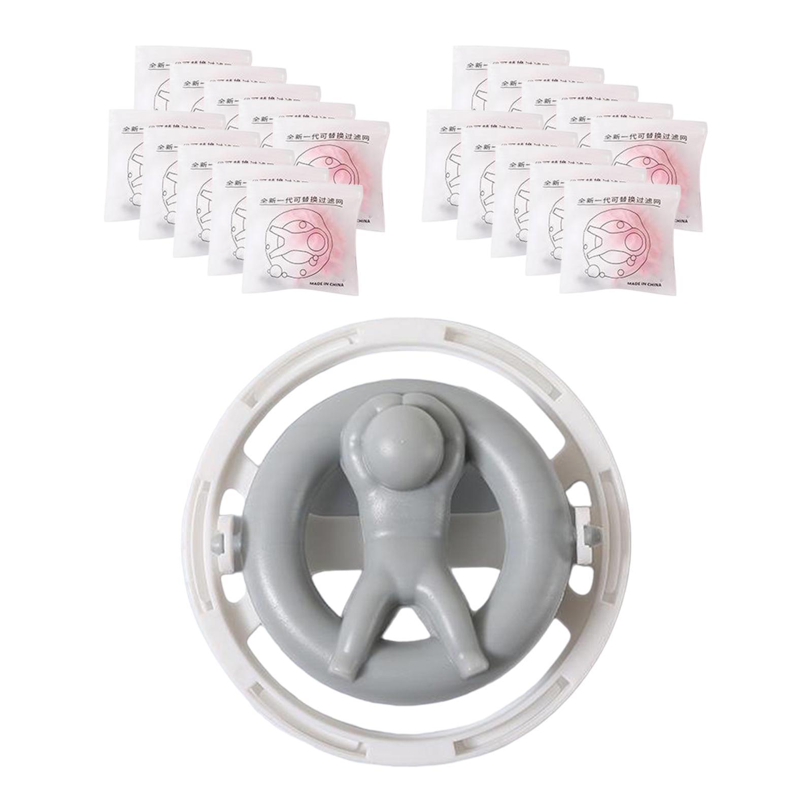 Washing Machine Filter Bag Portable Lints Catcher for Clothes Jackets Blanket