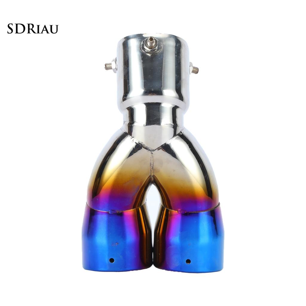Đầu Ống Xả Đôi 70mm Cho Xe Hơi