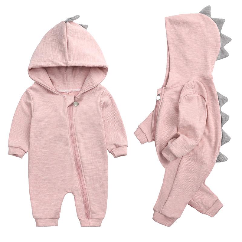 Của Bé 1 Dây Kéo Hoa Tán Phù Hợp Với Mùa Thu Mùa Xuân Áo Liền Quần Cho Bé Rompers Cho Bé Bé Trai Bé Gái Jumpsuit Trang Phục Sơ Sinh quần Áo
