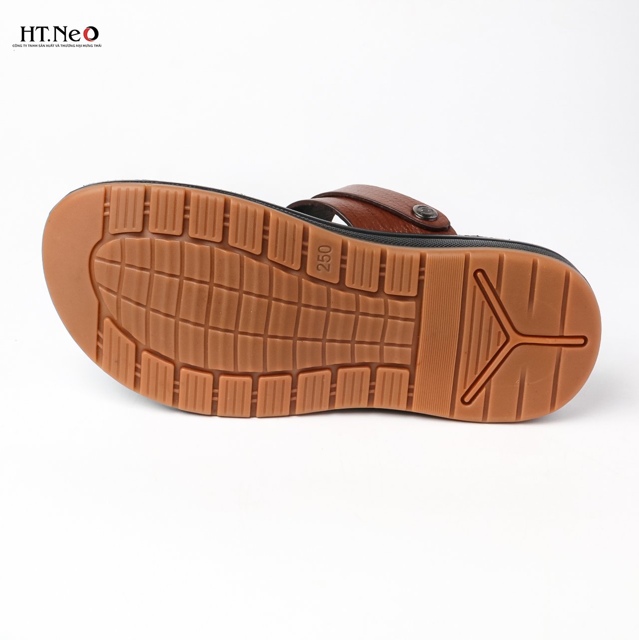 Sandal da bò- dép da HT.NEO da bò thật 100% kết hợp đế kếp cao 3,5cm cực đẹp khâu may chân quai siêu chắc chắn SD88