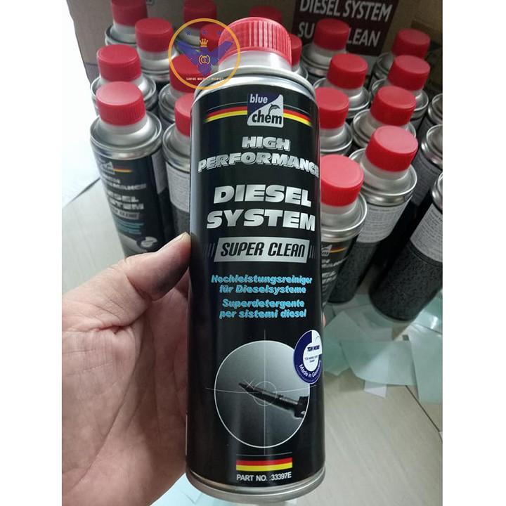 Vệ sinh buồng đốt ô tô máy dầu Bluechem Diezel Systerm Super Clean 350ml