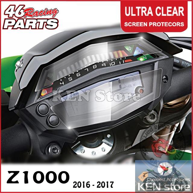 Bộ miếng dán cường lực bảo vệ mặt đồng hồ cho xe Kawasaki Z1000 2016 2017
