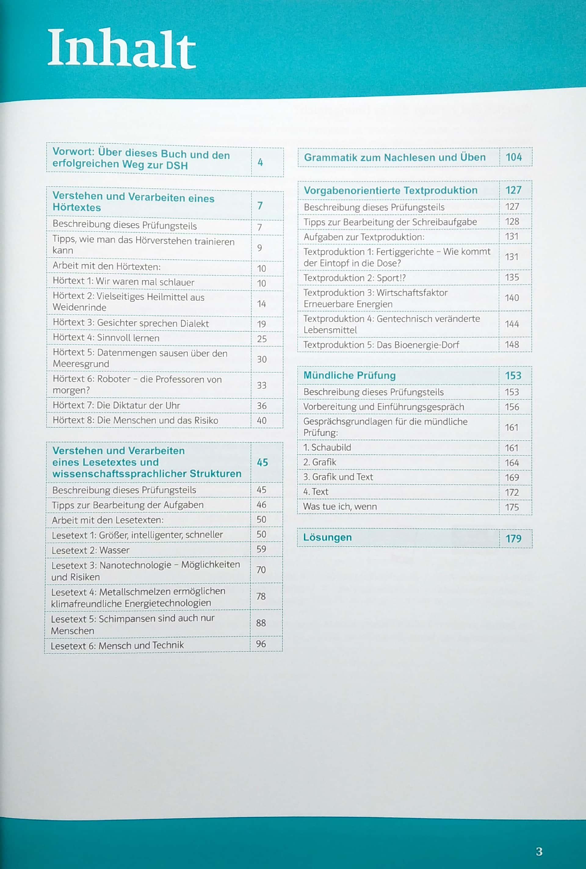 Mit Erfolg zur DSH - Übungsbuch