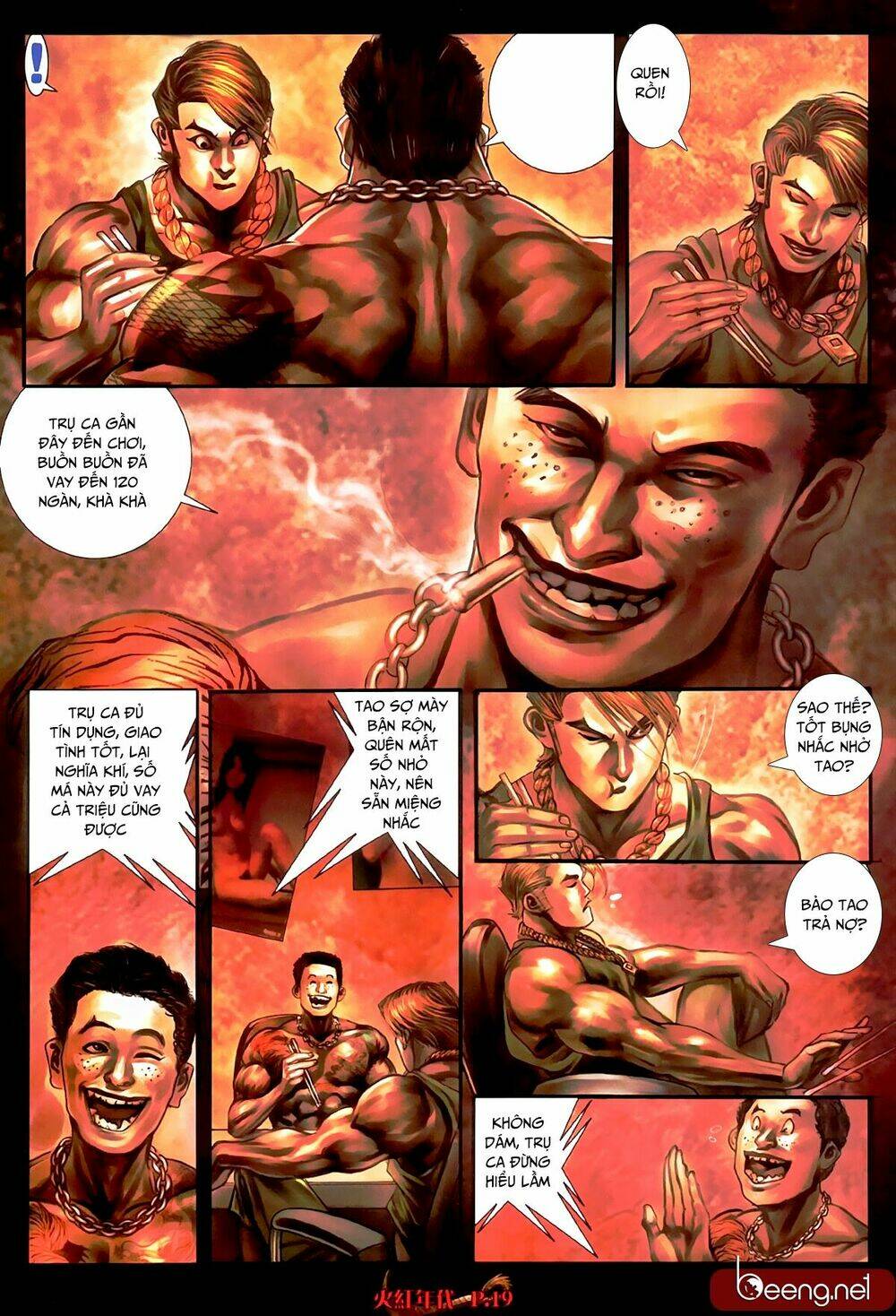 hỏa hồng niên đại hắc cốt đường chapter 500 5