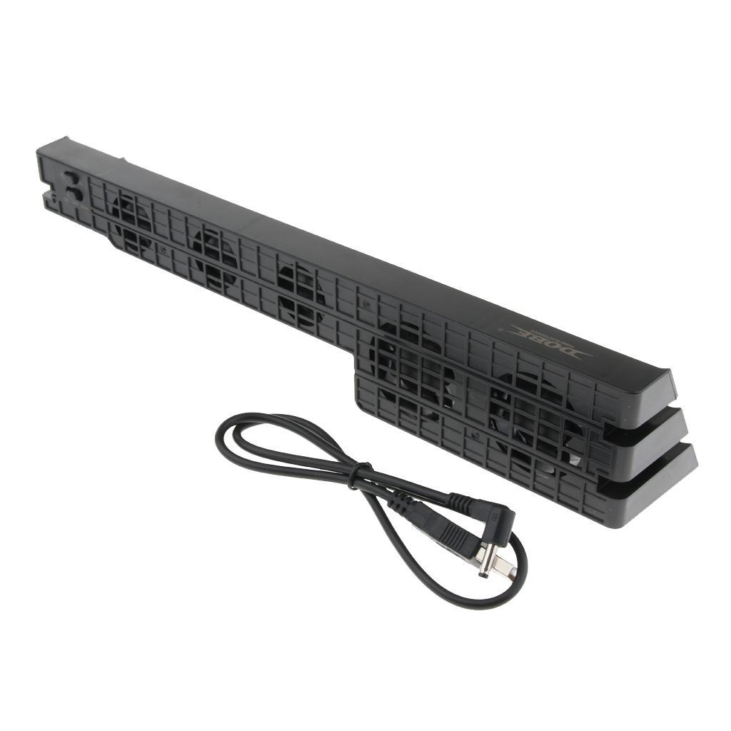 USB Cooling Fan Cooler External Temperature Control for Sony PS4 Pro