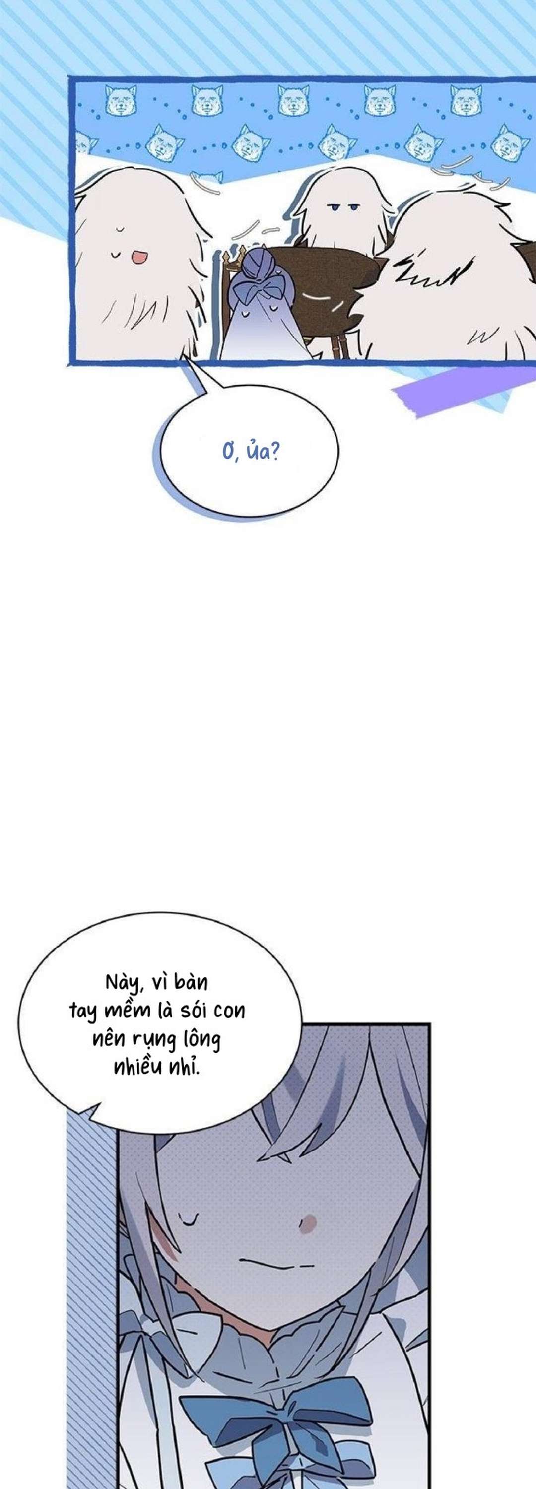 mèo con được gia tộc sói nhận nuôi? chapter 27 8