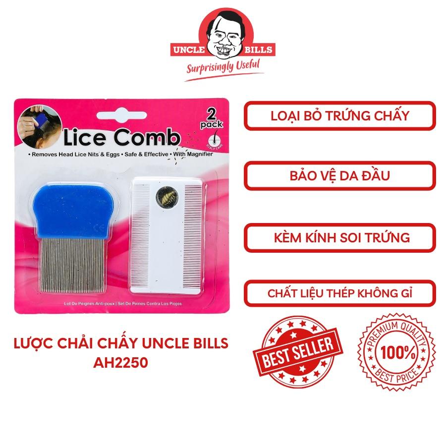 Lược chải chấy bộ 2 cái Uncle Bills AH2250