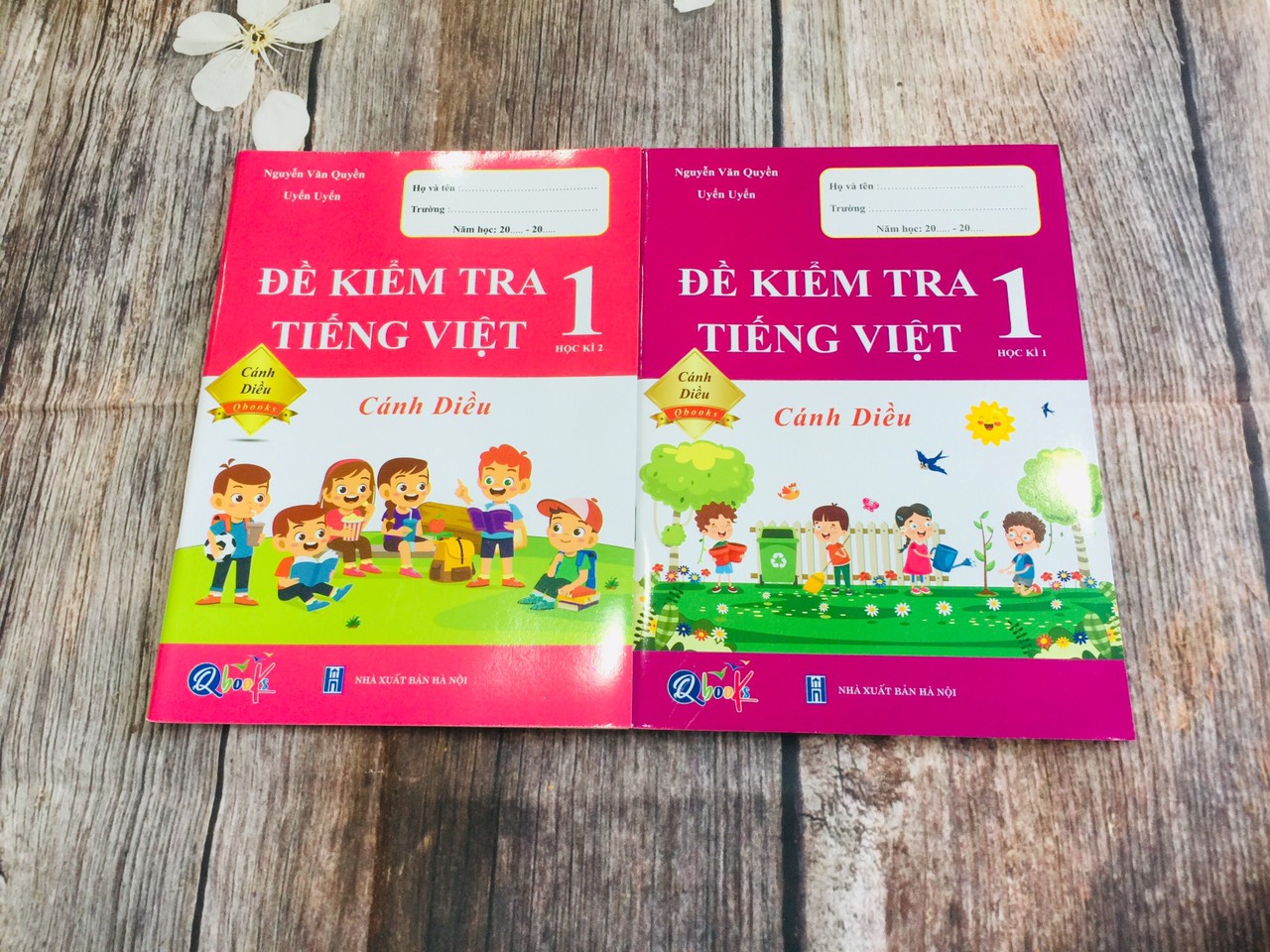 Combo- Đề Kiểm Tra Tiếng Việt 1 - Tập 1+2 - Cánh Diều
