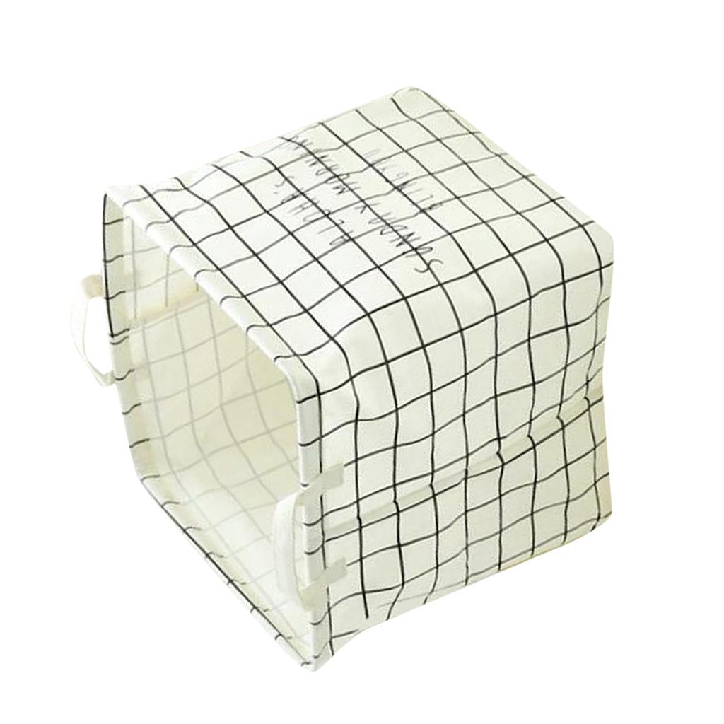 Foldable Clothing Storage Bucket Laundry Basket Organizer Bags