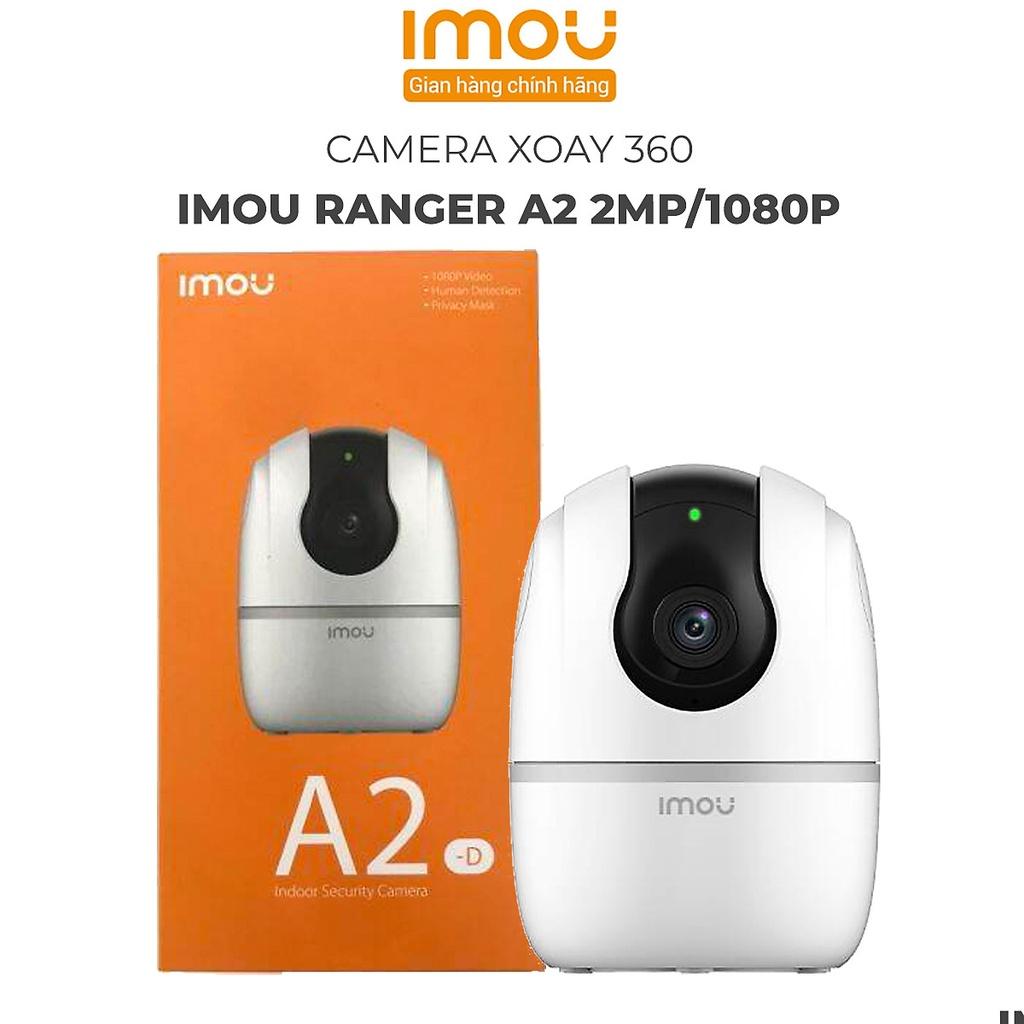 Camera Imou Ranger A2 Camera trong nhà 360 độ, Chuẩn nén H265, Theo dõi chuyển động, Đàm thoại 2 chiều-HÀNG NHẬP KHẨU