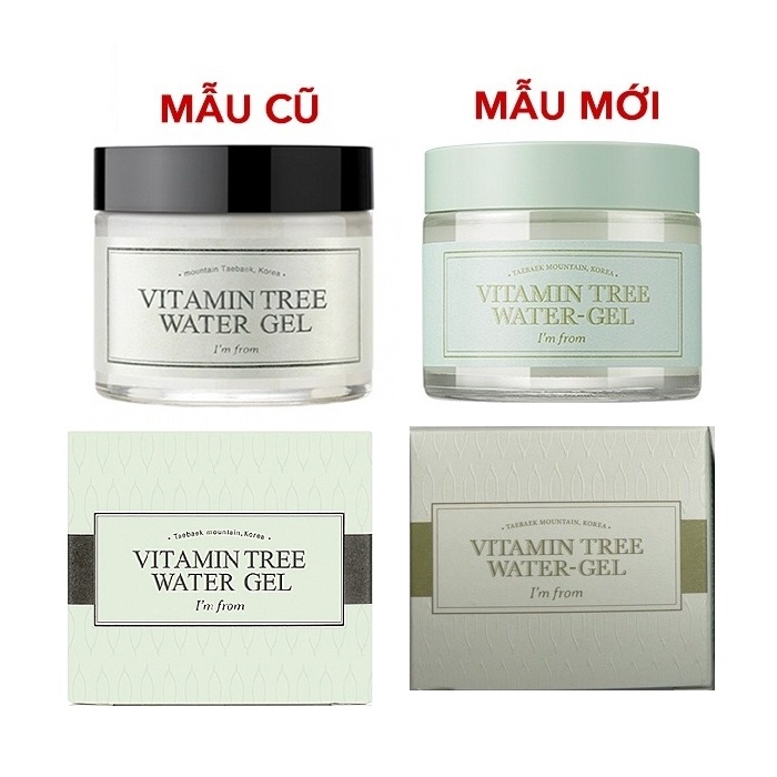 Kem Dưỡng Ẩm Dạng Gel I'm From Vitamin Tree Water Gel 75g