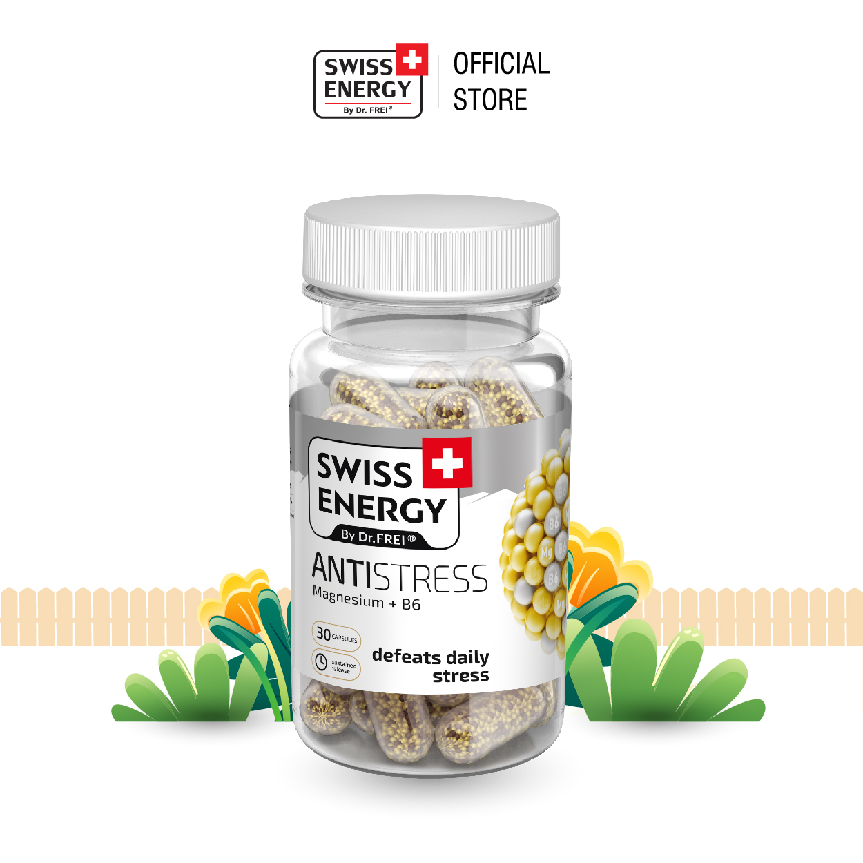 Viên Nang Hỗ Trợ Giảm Stress Swiss Energy Antistress
