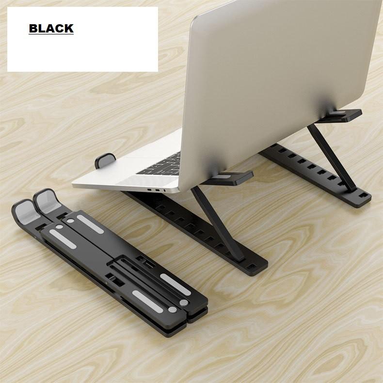 Giá đỡ cho laptop nhôm hỗ trợ tản nhiệt có thể gấp gọn chỉnh độ cao để laptop dành cho ipad macbook surface N3, D102, D103, G10