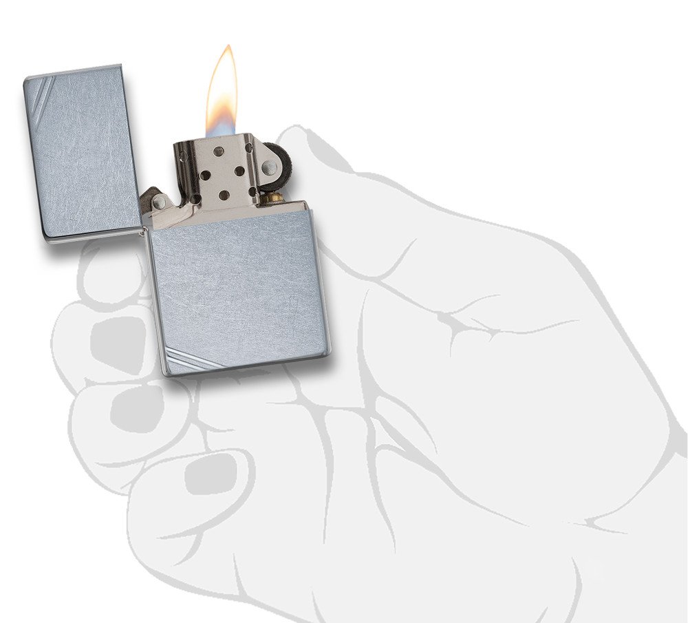 Bật lửa Zippo Street Chrome Vintage with Slashes 267