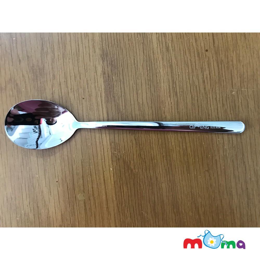 Bộ thìa đũa-muỗng đũa inox có hộp đựng bằng nhựa lúa mạch bảo vệ môi trường, kèm túi dây rút_HK045