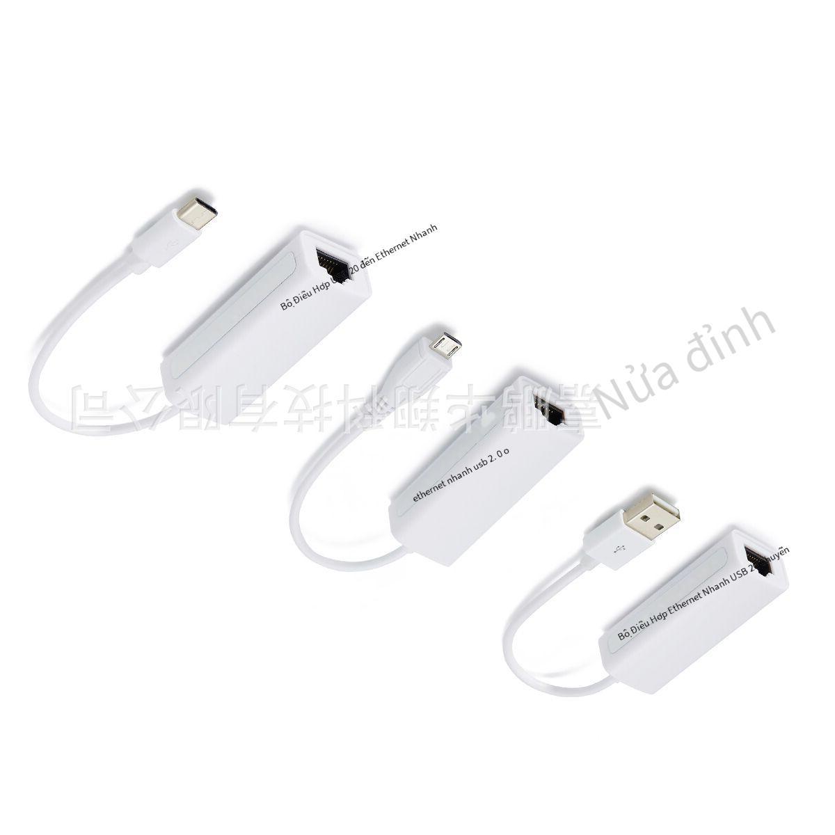 Giá thấp nhất card mạng USB Bộ chuyển đổi cổng mạng có dây 100M usb sang bộ điều hợp mạng rj45 phù hợp cho máy tính xách tay