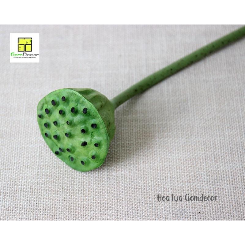 Hoa sen giả BÁCH DIỆP QUAN ÂM bông sen lụa đẹp cao cấp như thật
