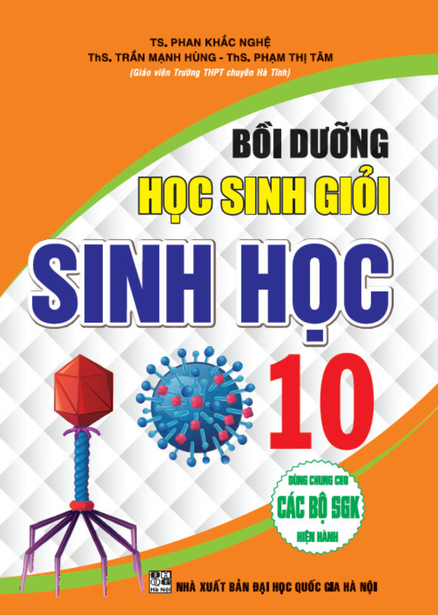 Combo Bộ Sách Bồi Dưỡng Học Sinh Giỏi Sinh Học 10 Huỳnh Quốc Thành - Phan Khắc Nghệ (Bộ 3 Cuốn) - KV