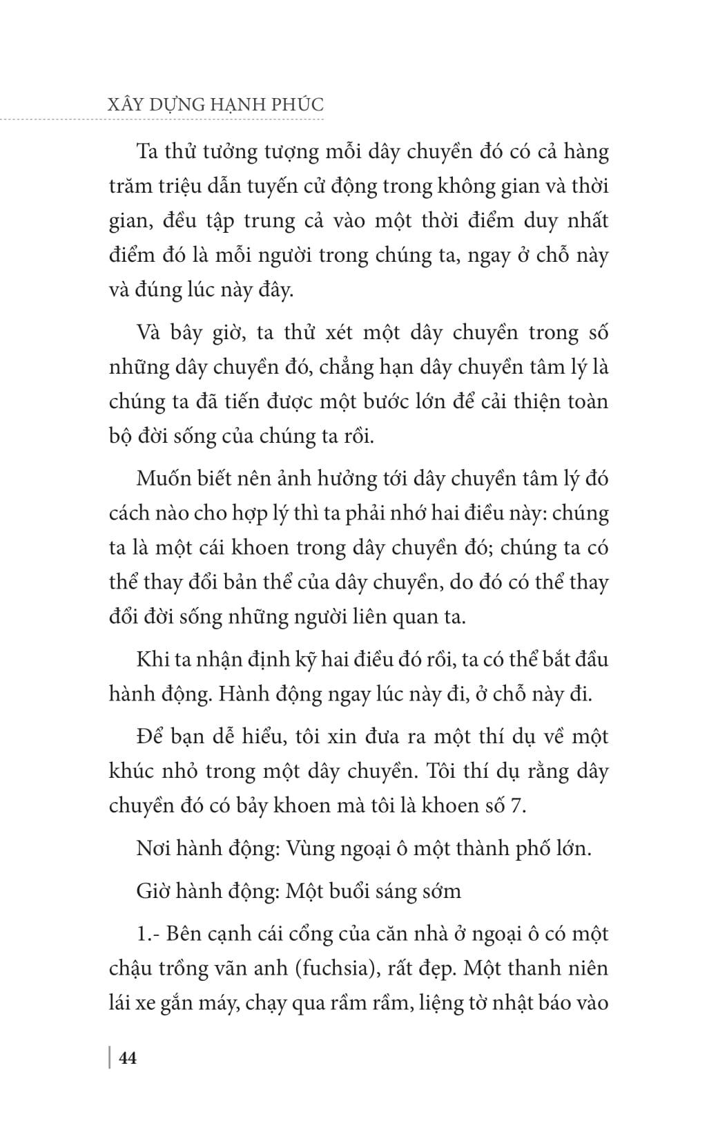 Xây Dựng Hạnh Phúc