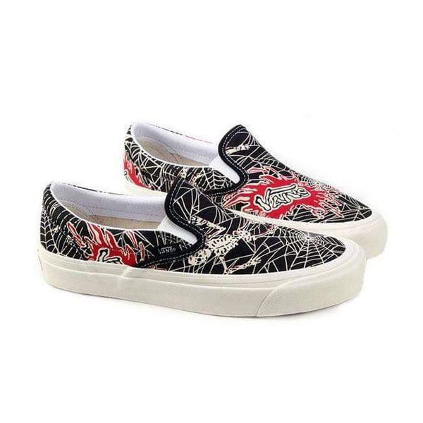 Giày VANS Vans UA Classic Slip-On 98 DX Anaheim Factory Spider Web - VN0A3JEX1J