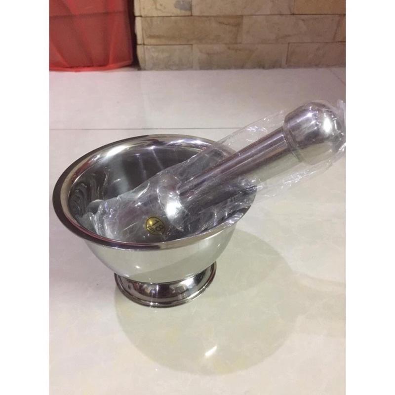 Bộ cối chày inox cao cấp