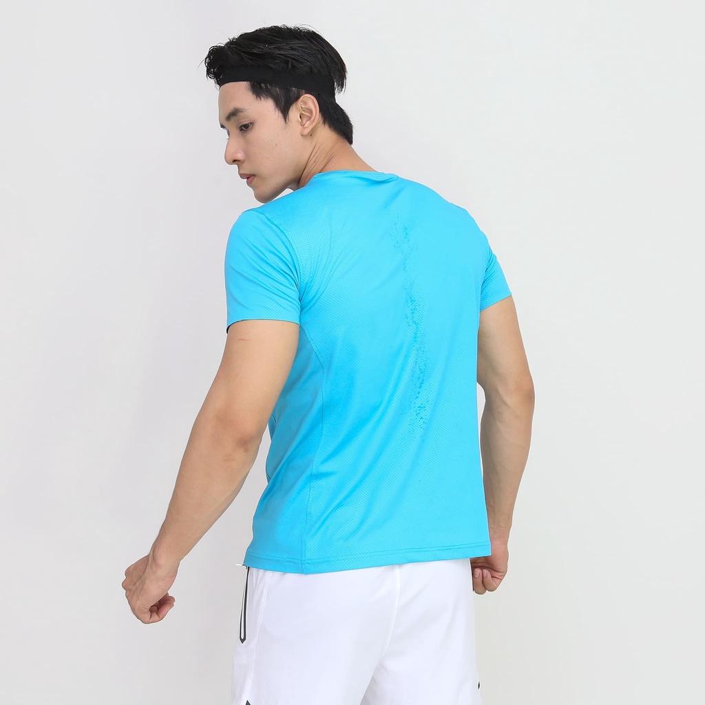 Áo thun nam thể thao cao cấp - xanh Aqua