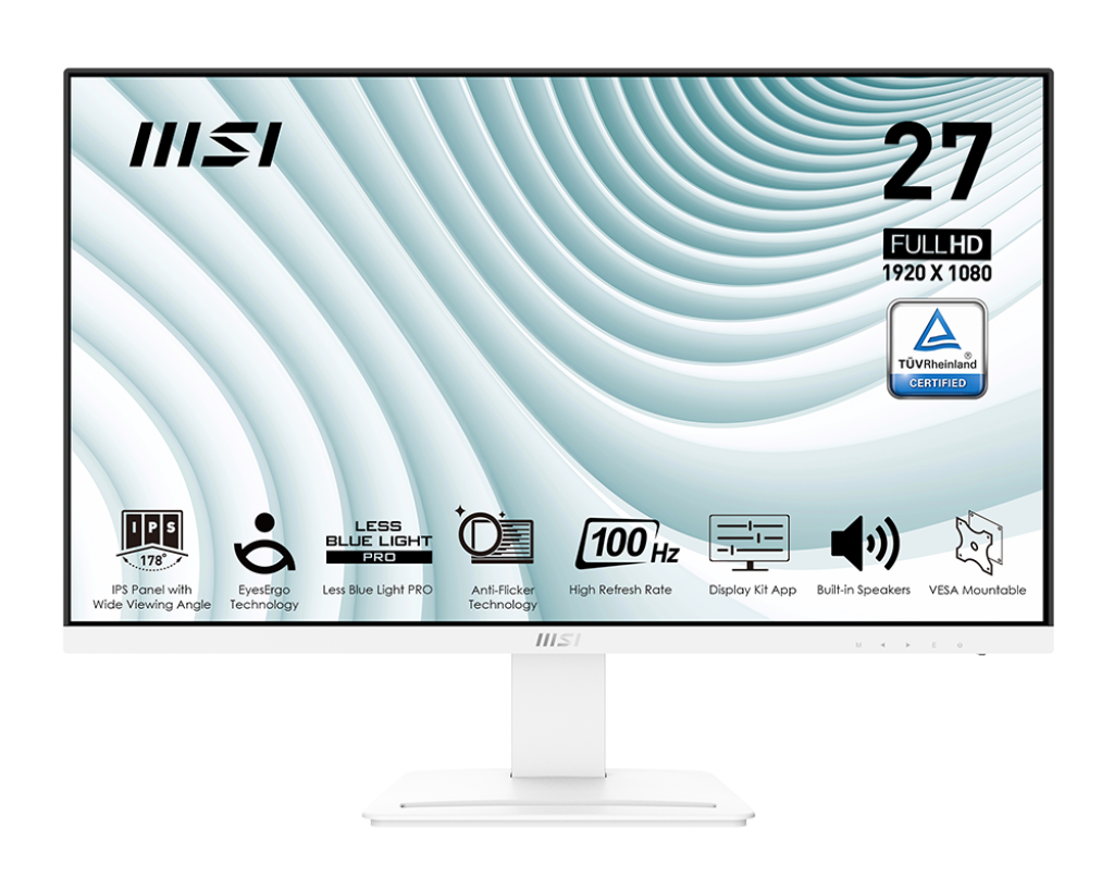 Màn hình MSI PRO MP273AW 27 inch FHD IPS 100Hz 1ms - Hàng Chính Hãng