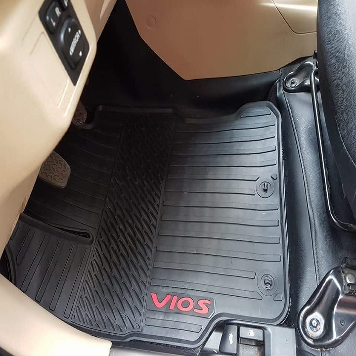 Bộ thảm sàn Vân sọc xe Toyota Vios 2014-2019