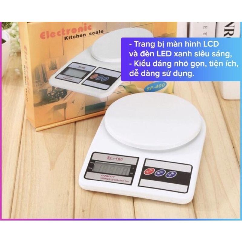 Cân tiểu ly điện tử dùng trong nhà bếp sử dụng pin SF400