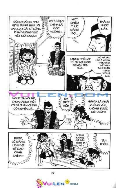 kiếm sĩ góc vuông - chokkaku chapter 14 74