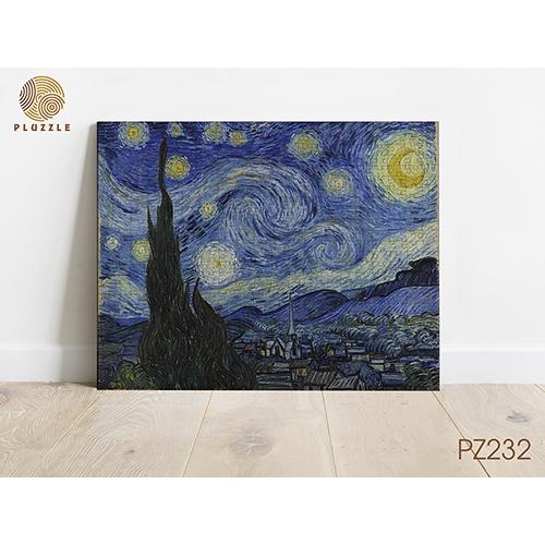 PLUZZLE Bộ xếp hình gỗ đồ chơi puzzle 500 miếng ghép - PZ232 - Đêm đầy sao The Starry Night - De Sterrennacht