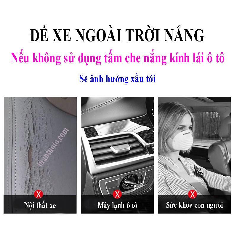 Tấm xốp che nắng bên trong kính lái ô tô
