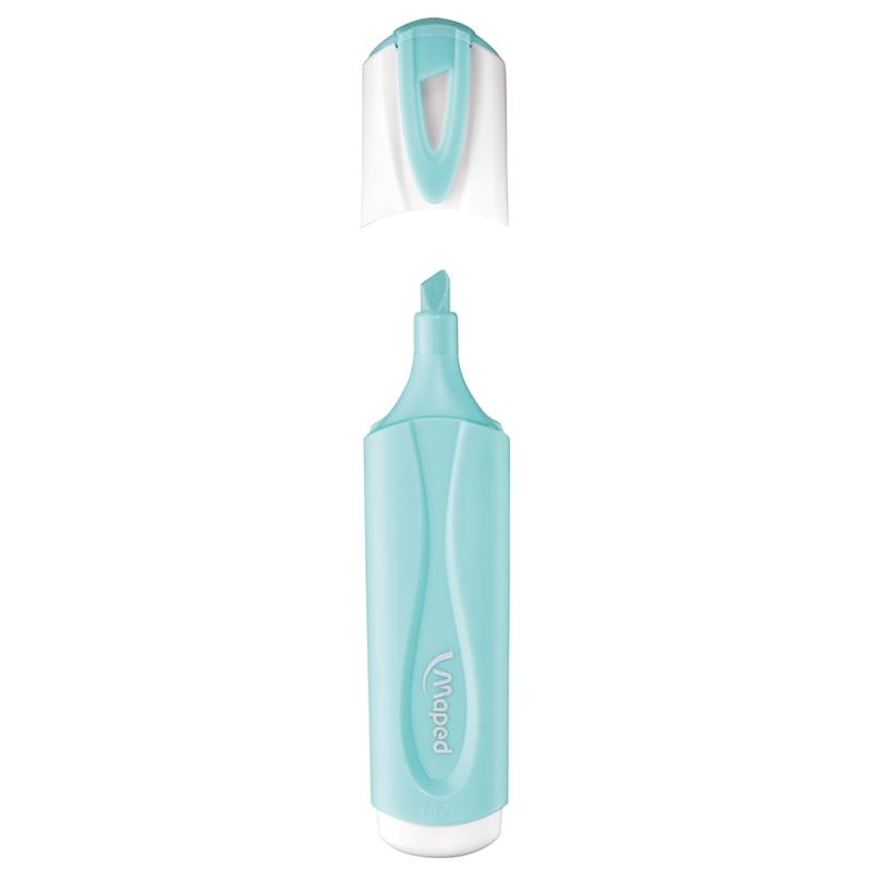 Bộ 2 Bút Dạ Quang Maped Classic Pastel 742599 - Màu Xanh Ngọc