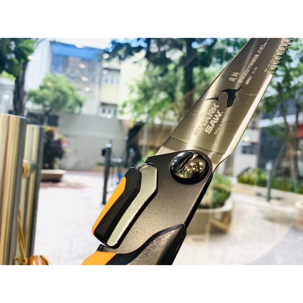 Cưa Cắt Cành - Gọt Vỏ Cây Lưỡi Thẳng Takagi Shark Saw NATA 240mm | 2 Chức Năng Cưa & Gọt Vỏ Cây | Thép SK-85, Phủ Lớp Chống Gỉ, Có Lưỡi Thay Thế Dự Phòng