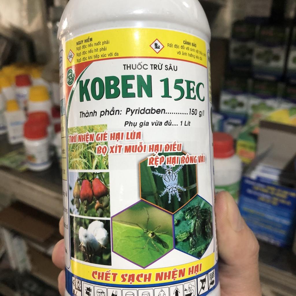 KOBEN 15EC Diệt Sạch Nhện Hại ; Bọ Xít Muỗi; Rệp Hại Bông;