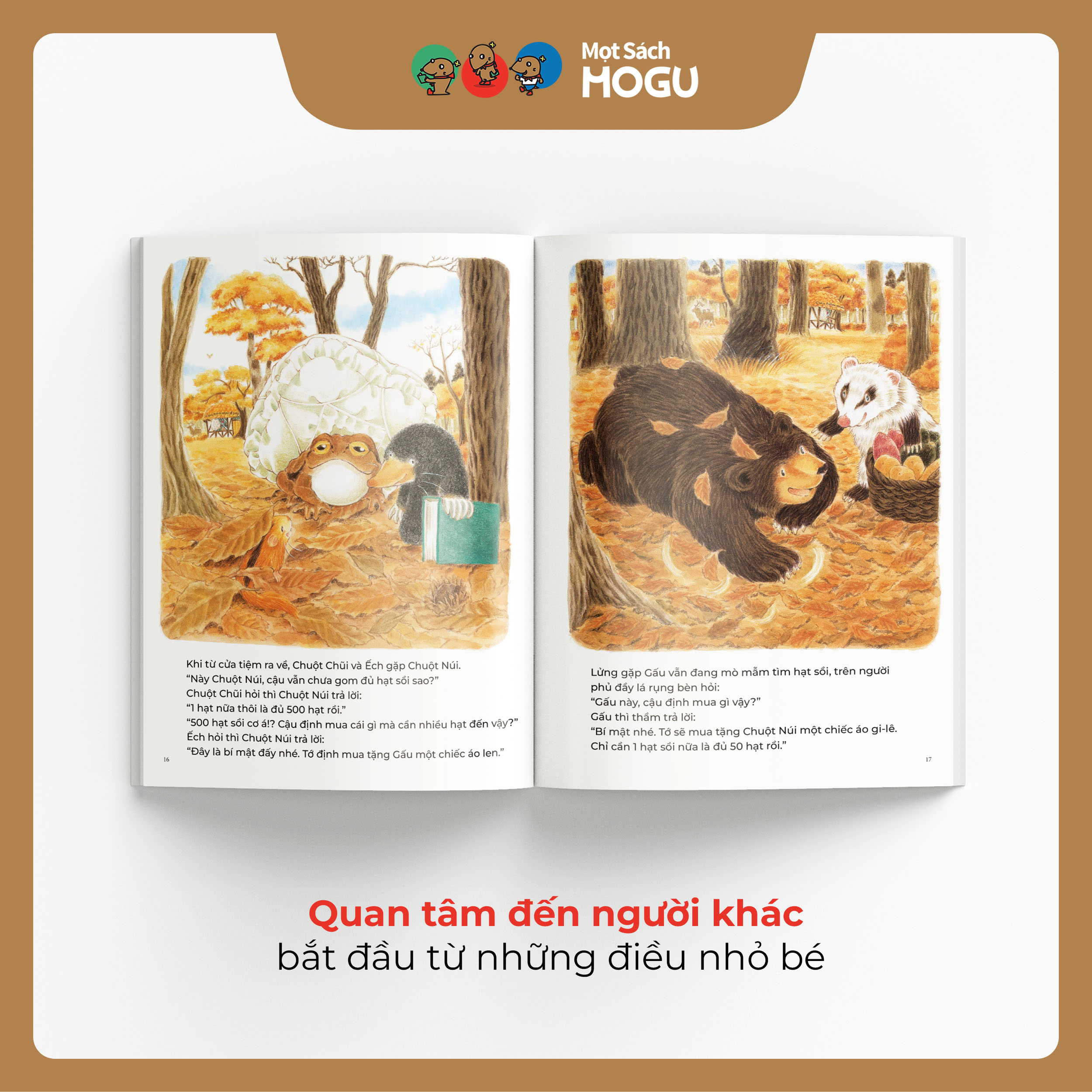 Truyện Ehon bé 3-4-5 tuổi - Cửa tiệm mùa đông