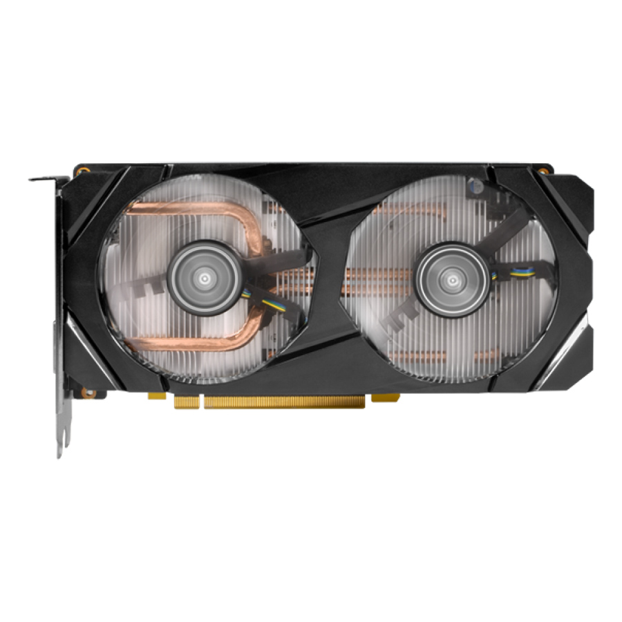 Card Màn Hình VGA Galax GeForce RTX 2060 1 Click OC 6GB GDDR6 26NRL7HPX7OC 192bit 2 Fan DP HDMI DVI D - Hàng Chính Hãng