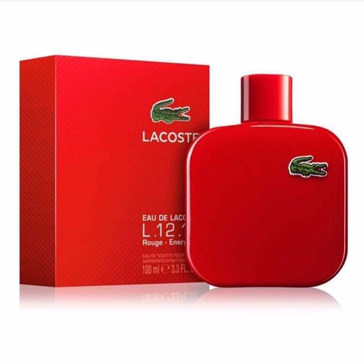 Nước Hoa Nam Lacoste L.12.12 Rouge Eau De Toilette 90ml